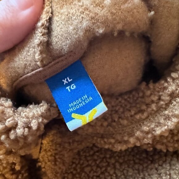 XL old navy  sherpa quarter zip sweater - Picture 4 of 5